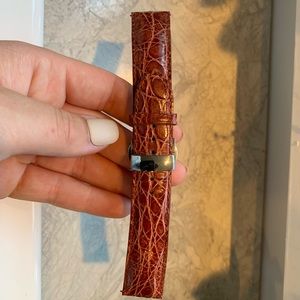 Genuine Crocodile Watch Band